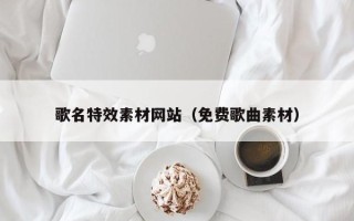 宁夏歌名特效素材网站（免费歌曲素材）